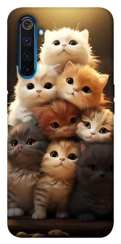 Чохол на Realme 6 Pro Чохол Kittie Love v2 фото 1 з 1