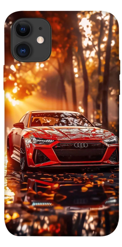 Чехол на Apple iPhone 11 (6.1") Audi at sunset фото 1 из 1