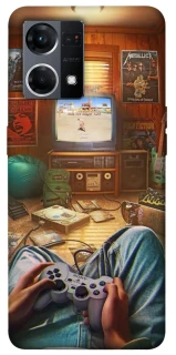 Чехол на Oppo Reno 7 4G Retro style v2 фото 1 из 1