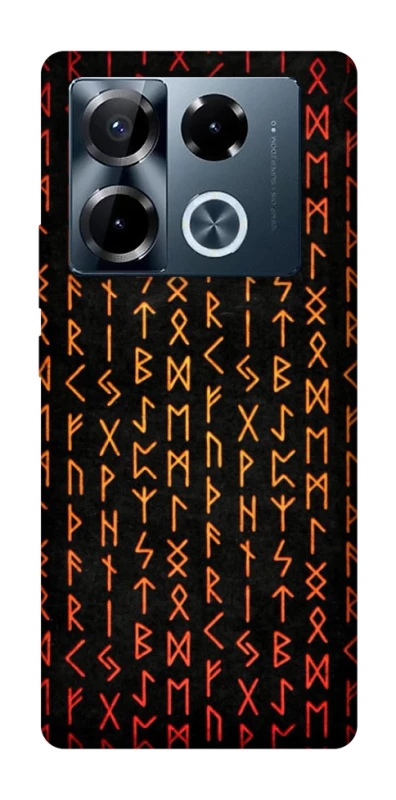 Чехол на Infinix Note 40 Pro 4G Руны фото 1 из 1