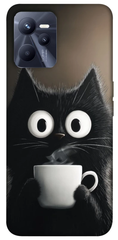 Чохол на Realme C35 morning cat фото 1 з 1