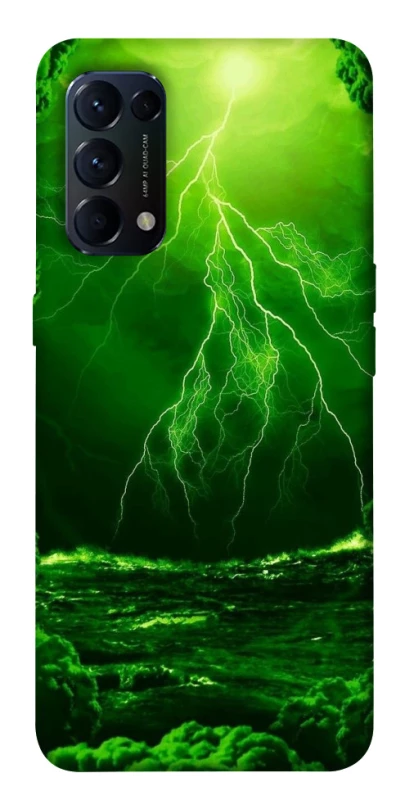 Чехол на Oppo Reno 5 4G Молния v2 фото 1 из 1