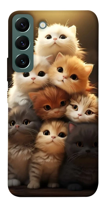 Чехол на Samsung Galaxy S22 Чехол Kittie Love v2 фото 1 из 1