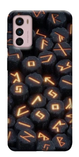 Чехол на Motorola Moto G42 Огненые руны фото 1 из 1