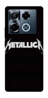 Чехол на Infinix Note 40 Pro 4G Metallica logo фото 1 Чехол на Infinix Note 40 Pro 4G Metallica logo фото 1 из 1