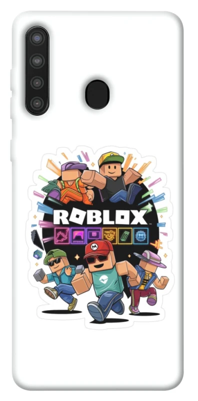 Чохол на Samsung Galaxy A21 Roblox logo ver.3 фото 1 з 1