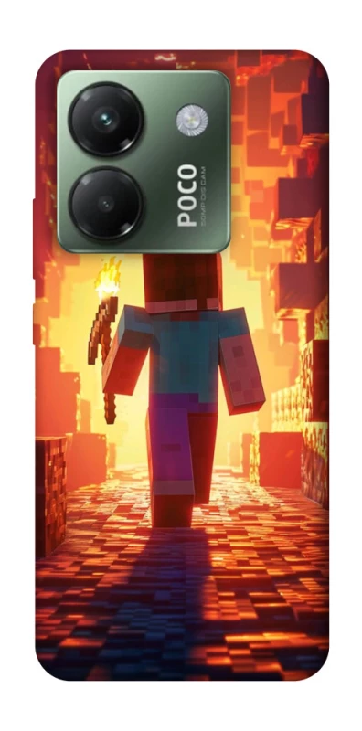 Чохол на Xiaomi Poco M7 pro 5G Minecraft adventure фото 1 з 1