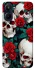 Чохол на Realme 10 4G skull and rose фото 1 з 1