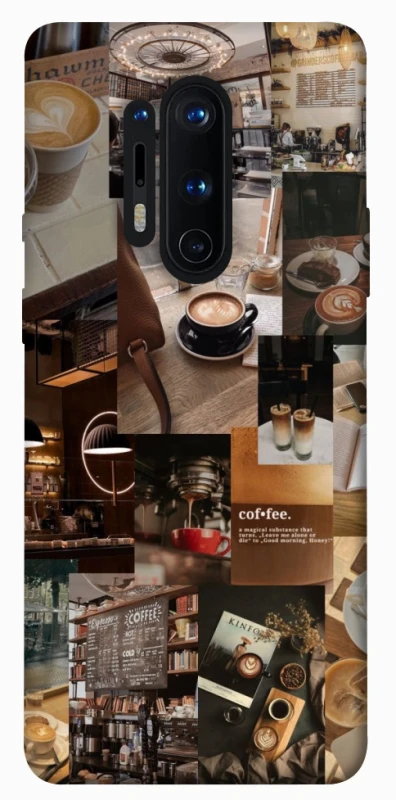 Чехол на OnePlus 8 Pro Coffee collage ver.2 фото 1 из 1