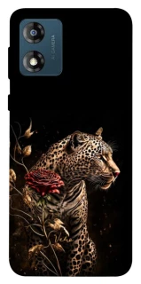 Чехол на Motorola Moto E13 Leopard v3 фото 1 из 1