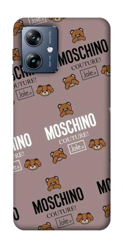 Чохол на Motorola Moto G54 Power Moschino фото 1 з 1
