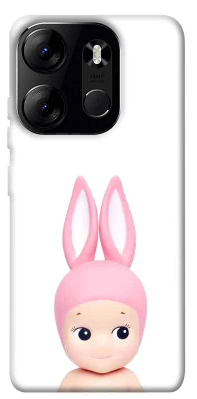 Чохол на Tecno Spark Go 2023 Minimal Bunny Peek фото 1 з 1