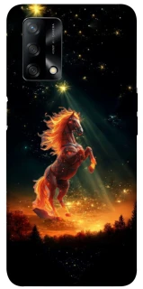 Чохол на Oppo A74 4G Red Fire Horse ver.2 фото 1 з 1