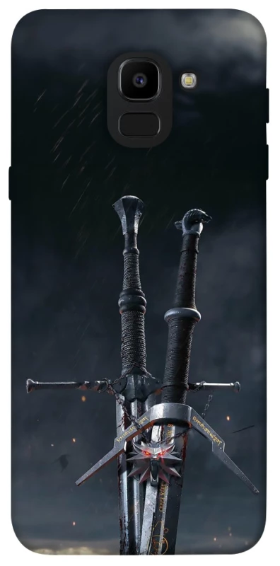 Чохол на Samsung J600F Galaxy J6 (2018) Мечі Ведьмака фото 1 з 1