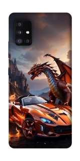 Чохол на Samsung Galaxy A51 5G Сar and dragon фото 1 з 1