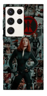 Чехол на Samsung Galaxy S23 Ultra Black Widow фото 1 из 1
