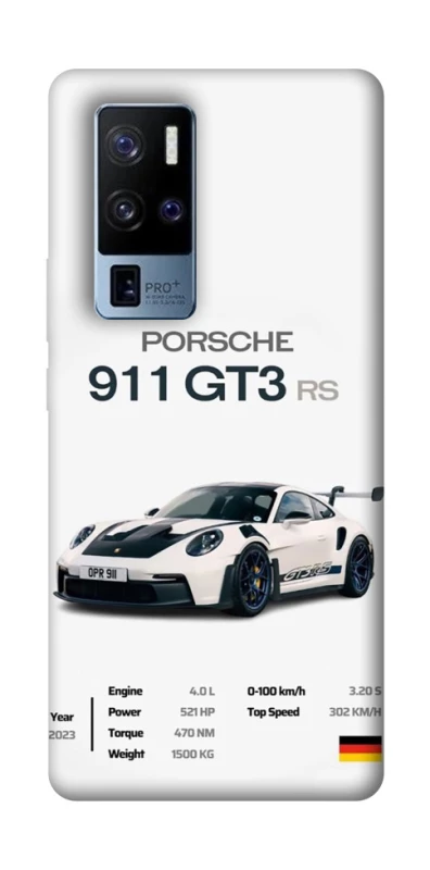 Чехол на Vivo X50 Pro+ Porsche 911 GT3 фото 1 из 1