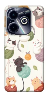 Чохол на Infinix Hot 40i Funny Kittens фото 1 з 1