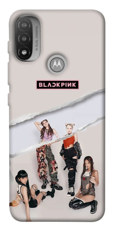 Чохол на Motorola Moto E20 BLACKPINK v2 фото 1 з 1
