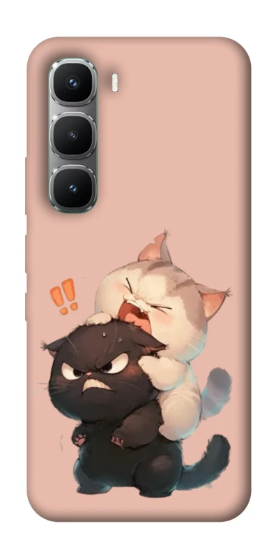 Чехол на Infinix Hot 60 Pro Сat and cat фото 1 Чехол на Infinix Hot 60 Pro Сat and cat фото 1 из 1