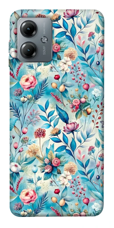 Чохол на Motorola Moto G14 Floral design ver.5 фото 1 з 1