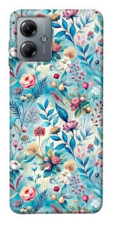 Чехол на Motorola Moto G14 Floral design ver.5 фото 1 из 1
