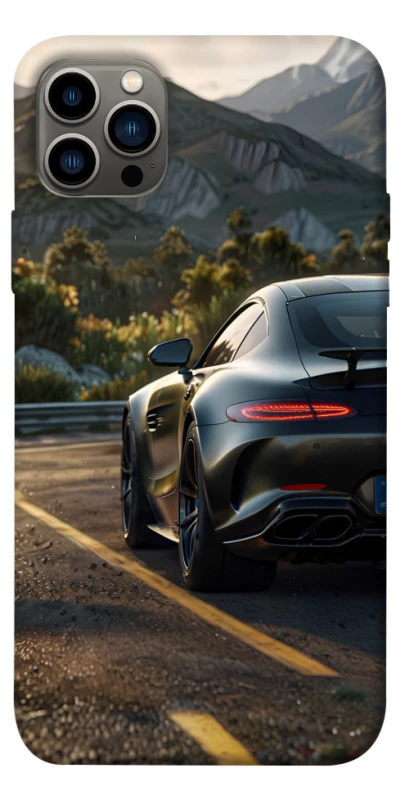 Чохол на Apple iPhone 12 Pro (6.1") Car in the mountains фото 1 з 1