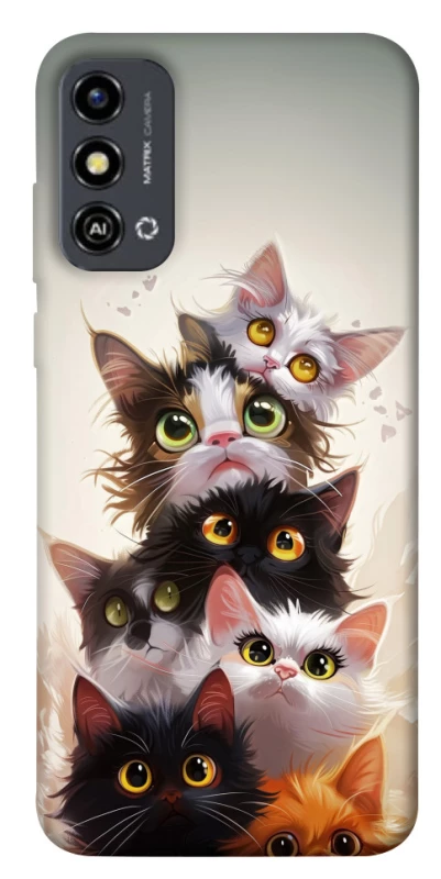 Чехол на ZTE Blade A53 Сat eyes фото 1 из 1