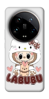 Чохол на Xiaomi 14 Ultra Hello Kitty Labubu фото 1 з 1