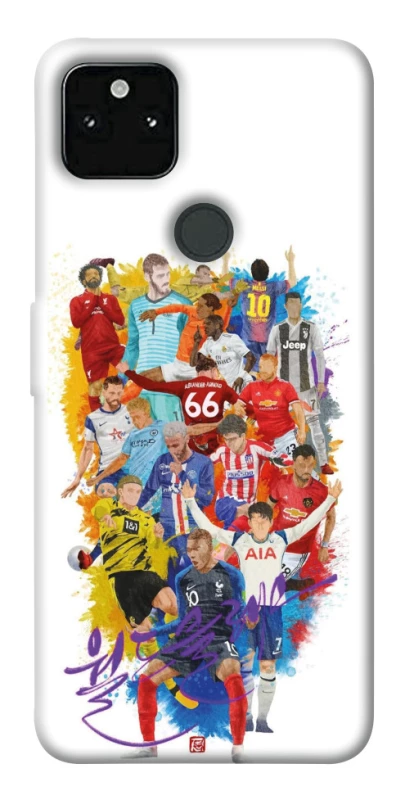 Чехол на Google Pixel 5A Football Abstract v2 фото 1 из 1