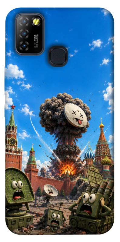 Чохол на Infinix Hot 10 Lite Moscow never sleeps ver.7 фото 1 з 1