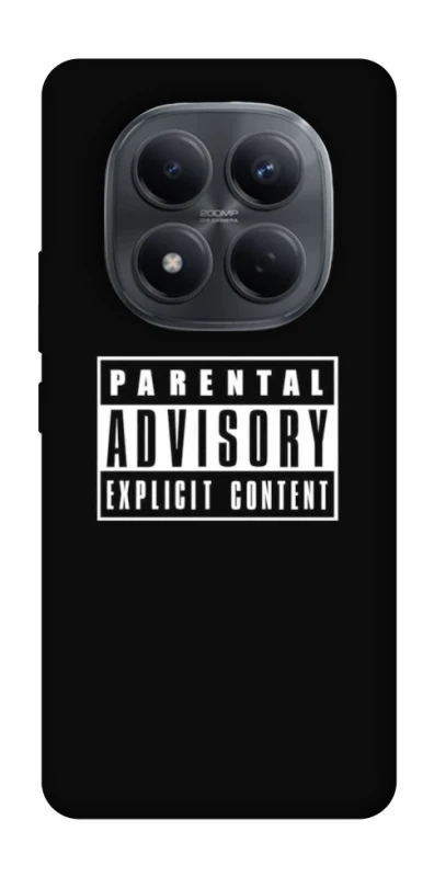 Чохол на Xiaomi Redmi Note 15 Pro 4G Parental Advisory Label фото 1 з 1
