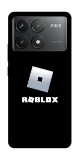 Чохол на Xiaomi Poco F6 Pro Roblox logo black фото 1 з 1