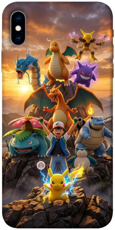 Чехол на Apple iPhone X (5.8") Pokemon фото 1 из 1