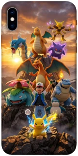 Чехол на Apple iPhone X (5.8") Pokemon фото 1 из 1