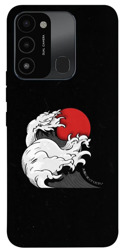 Чехол на TECNO Spark 8C Волны Японии v2 фото 1 из 1