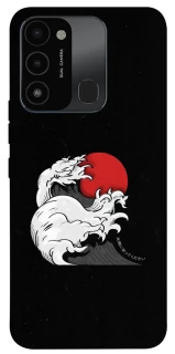 Чехол на TECNO Spark 8C Волны Японии v2 фото 1 из 1