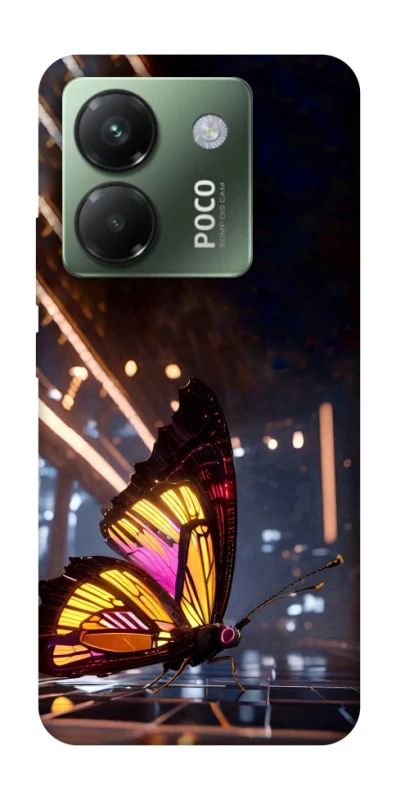 Чехол на Xiaomi Poco M7 pro 5G Cyber butterfly фото 1 из 1