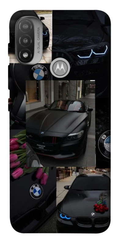 Чохол на Motorola Moto E20 BMW collage ver.4 фото 1 з 1