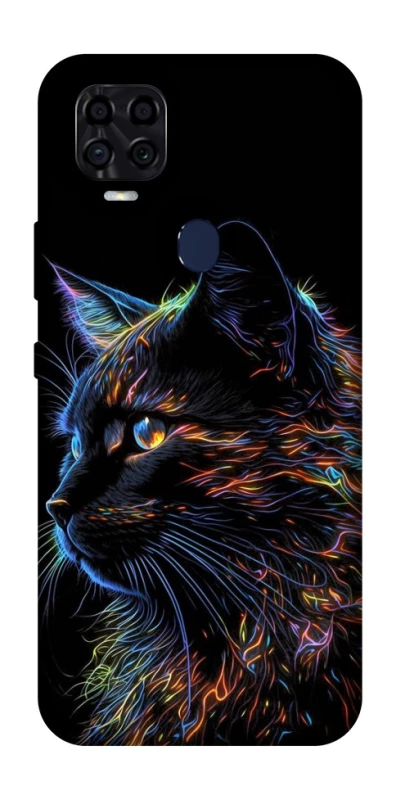 Чохол на ZTE Blade v2020 Чорний кіт фото 1 з 1