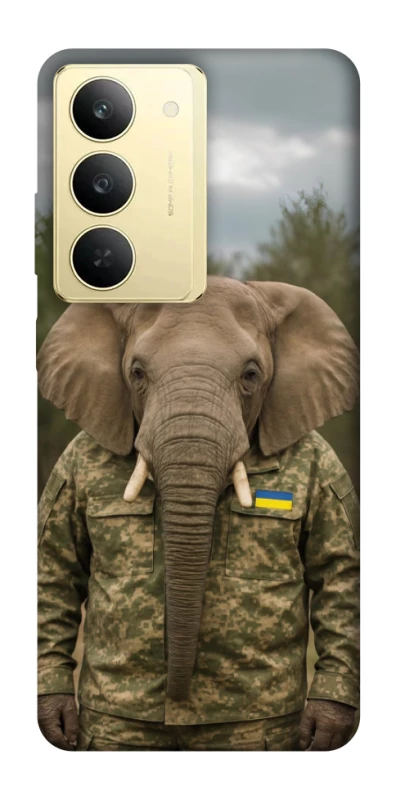 Чохол на Realme 14x Слон захисник фото 1 з 1