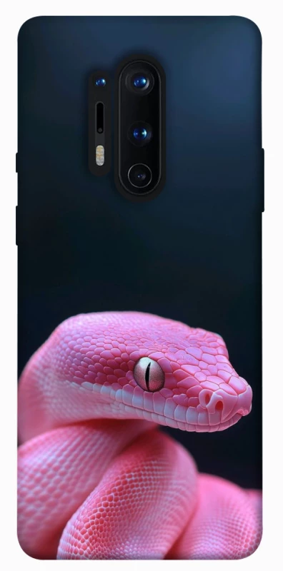 Чехол на OnePlus 8 Pro Розовая Змея фото 1 из 1
