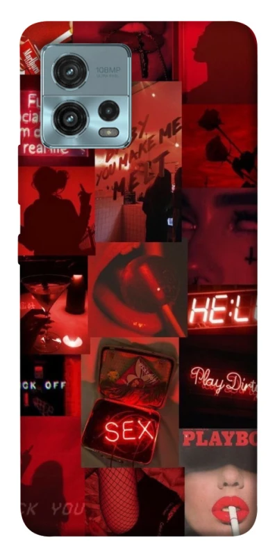 Чехол на Motorola Moto G72 Love collage ver.3 фото 1 из 1