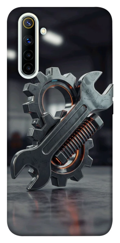 Чехол на Realme 6 Mechanic фото 1 из 1