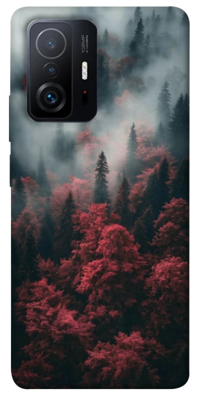 Чохол на Xiaomi 11T / 11T Pro Red Wood фото 1 з 1