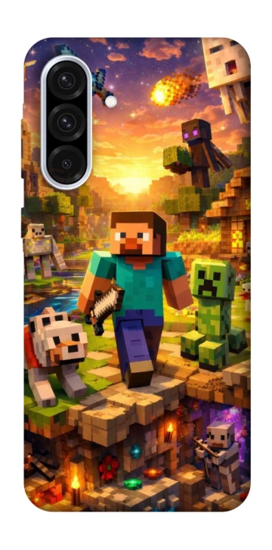 Чохол на Samsung Galaxy A36 5G Minecraft v6 фото 1 з 1