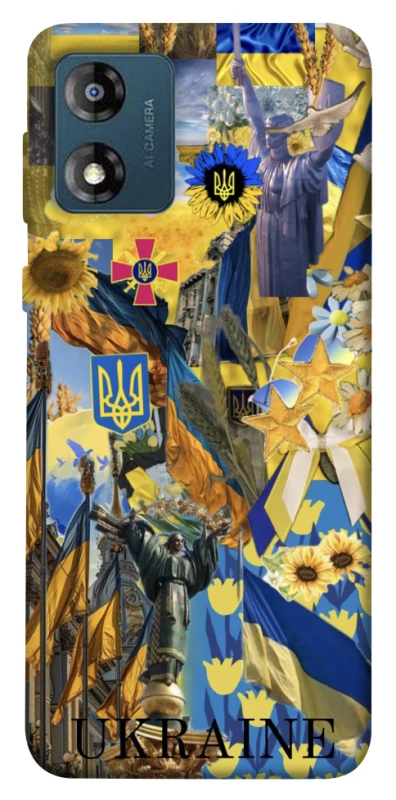 Чохол на Motorola Moto E13 Ukraine style ver.8 фото 1 з 1