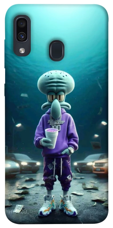 Чохол на Samsung Galaxy A20 / A30 Сквідвард фото 1 з 1