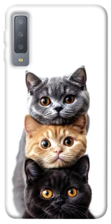 Чохол на Samsung A750 Galaxy A7 (2018) Гарні котики фото 1 з 1
