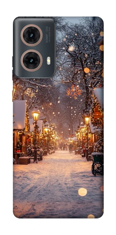 Чохол на Motorola Moto G85 Новорічний v50 фото 1 з 1